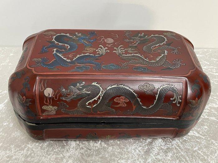 Chinese Lakdoos - Doos - Hout, Antiek en Kunst, Kunst | Designobjecten