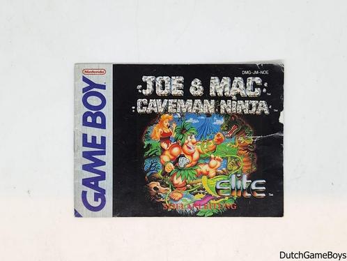 Gameboy Classic - Joe & Mac Caveman Ninja - NOE - Manual, Games en Spelcomputers, Games | Nintendo Game Boy, Gebruikt, Verzenden