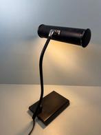 Bureaulamp - Elegante Vintage zwart metalen Bankierslamp /