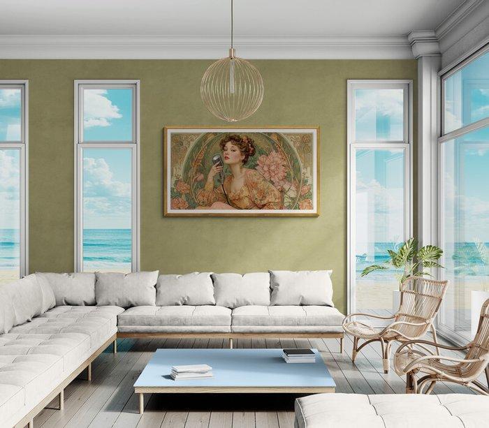 I_KONIQ - Female jazz singer art nouveau, Huis en Inrichting, Overige Huis en Inrichting