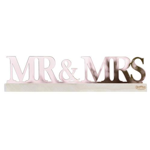 Tafeldecoratie Mr& Mrs 20cm, Hobby & Loisirs créatifs, Articles de fête, Envoi