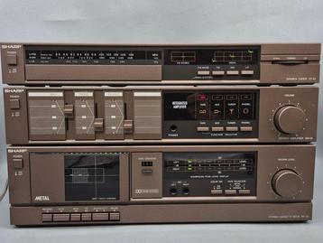 Sharp - Model 23H(BR) Hifi-set