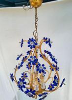 Lustre - Acier, Laiton - Kristall Leuchter Grundig