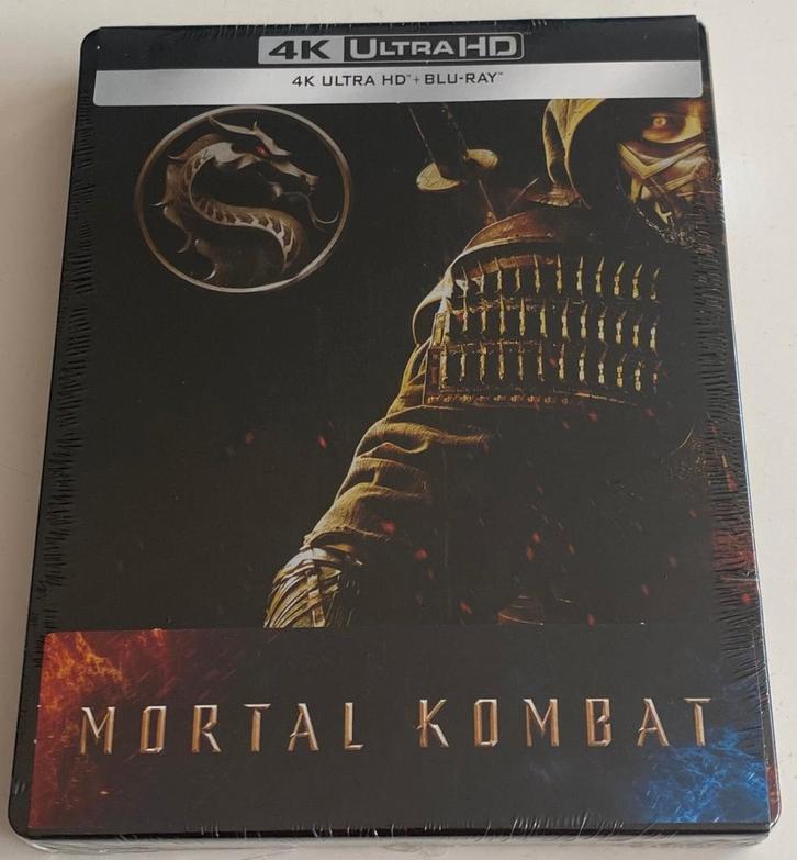 MORTAL KOMBAT (IN SEAL) (STEELBOOK) (IMPORT WITH DUTCH SUBS), Cd's en Dvd's, Blu-ray, Gebruikt