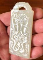 Grand pendentif - Néphrite - Chine - Fin du XXe siècle