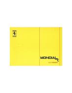 1990 FERRARI MONDIAL T INSTRUCTIEBOEKJE USA 629/90, Ophalen of Verzenden