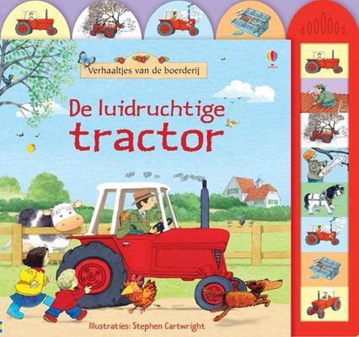 Luidruchtige tractor / Verhaaltjes van de boerderij, Boeken, Kinderboeken | Kleuters, Gelezen, Verzenden