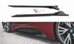 Maxton Design Sideskirts Diffusers Glans Zwart BMW I8 B3688, Auto-onderdelen, Nieuw, Links, BMW