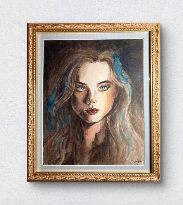 Gianmarco Serafini (XX-XXI) - Pensiero, Antiquités & Art, Art | Peinture | Classique