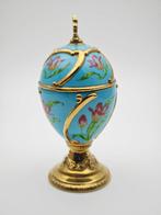 Œuf Fabergé - Maison Fabergé Lœuf musical Tulipe de notre, Antiquités & Art