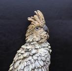 Bergman Foundry - sculptuur, Cockatoo on the branch - 31 cm, Antiquités & Art, Antiquités | Céramique & Poterie