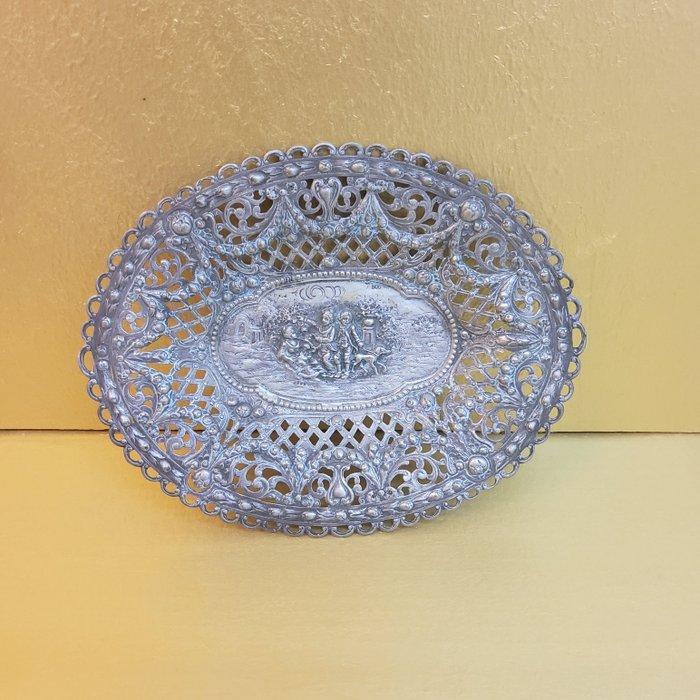 Antike Schale aus Silber – Durchbrochen gearbeitet – 19. Jh., Antiek en Kunst, Antiek | Zilver en Goud
