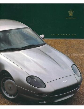 1994 ASTON MARTIN DB7 BROCHURE ENGELS
