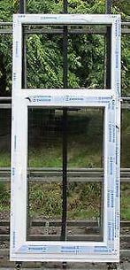 pvc raam , chassis van 80 x 180  wit, Nieuw, Kunststof, Raamkozijn, 150 tot 225 cm