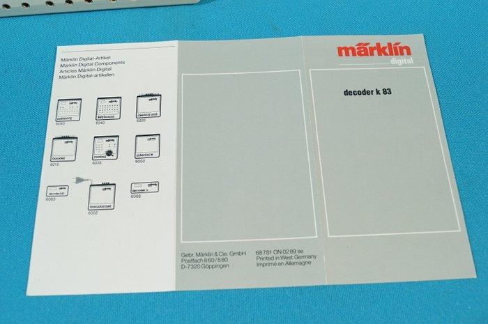 Märklin H0 - 6083 - Train miniature (2) - Décodeur 6083 K 83, Hobby & Loisirs créatifs, Trains miniatures | HO