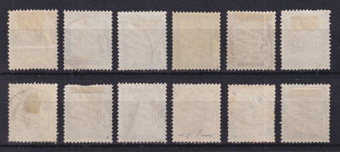 Frankrijk 1861/1892 - Belastingzegels, nummers 10 tot en met, Postzegels en Munten, Postzegels | Europa | Frankrijk