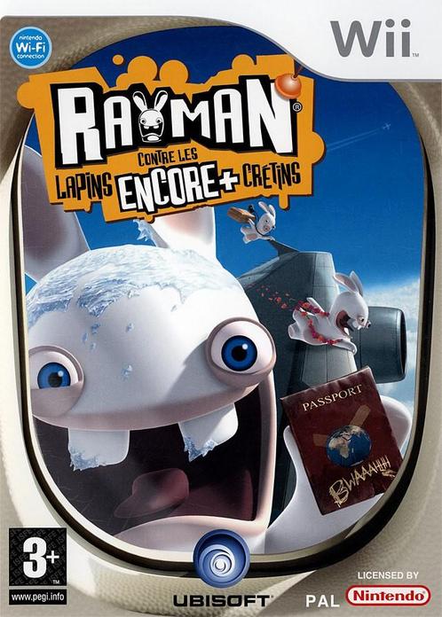 Rayman Contre Les Lapins Encore + Crétins [Wii], Games en Spelcomputers, Games | Nintendo Wii, Verzenden