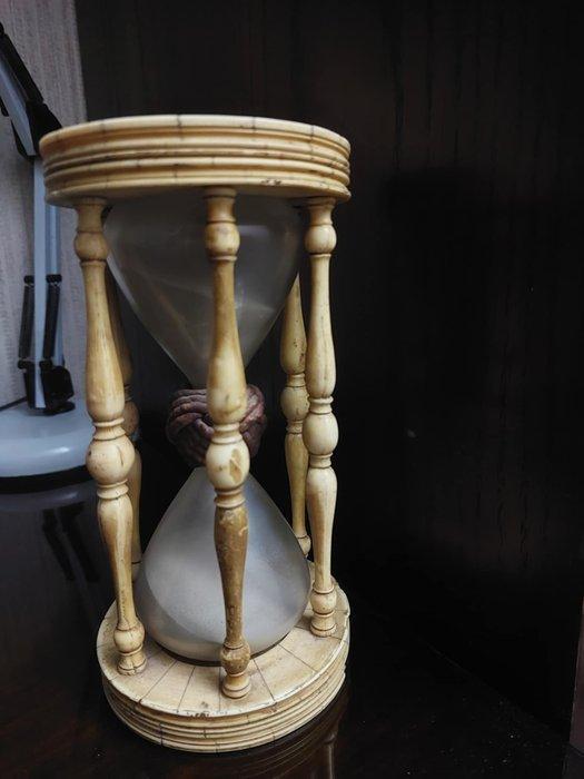 Zandloper - Been - 19e eeuw, Antiek en Kunst, Antiek | Overige Antiek