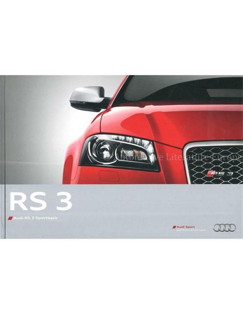 2011 AUDI RS3 SPORTBACK HARDCOVER BROCHURE DUITS, Livres, Autos | Brochures & Magazines