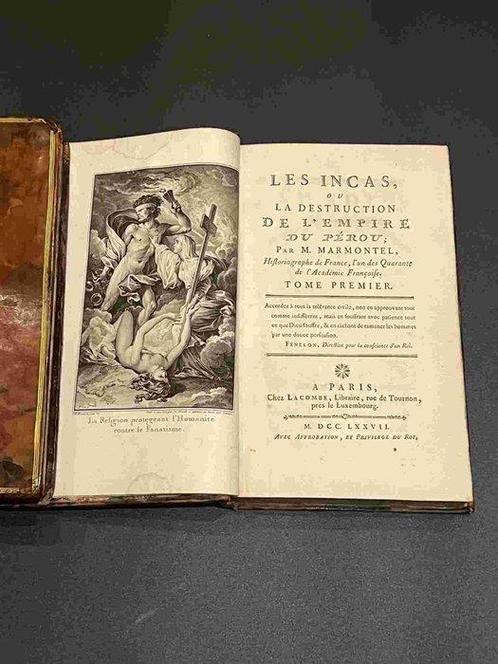 Marmontiel (M.) - Les Incas ou la Destruction de L’Empire du, Antiek en Kunst, Antiek | Boeken en Manuscripten