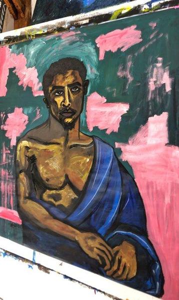 Oscar Green (1989) - Jeune homme en Pagne