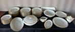 porcelaine de limoges - Tafelservies (55) - wit opengewerkt, Antiek en Kunst