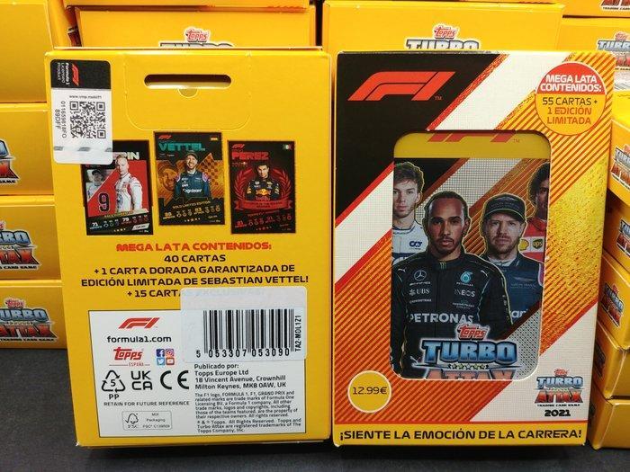2021 Topps Turbo Attax F1 36x Mini Tins - 24x Tins - 1, Verzamelen, Stickers