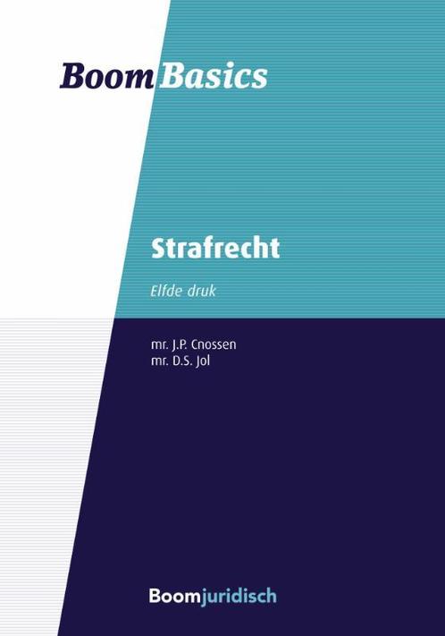 Boom Basics Strafrecht / Boom Basics 9789462126473, Boeken, Wetenschap, Zo goed als nieuw, Verzenden