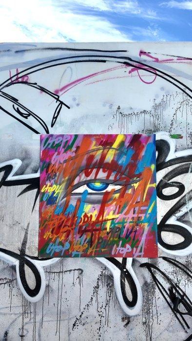 UTOPIA XX - vandal look, Antiek en Kunst, Kunst | Schilderijen | Modern