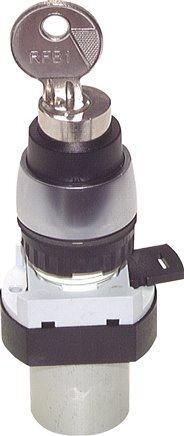 Vanne À Clé 3/2 M5 Noire 0-12bar/0-168psi 22.5mm Airtec, Doe-het-zelf en Bouw, Gereedschap | Overige machines, Verzenden