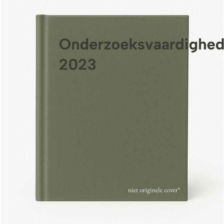 Onderzoeksvaardigheden 2023 9789464177855, Boeken, Studieboeken en Cursussen, Zo goed als nieuw, Verzenden