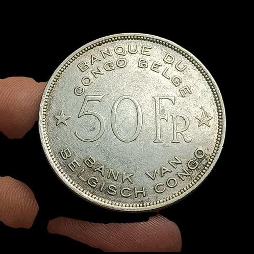 Belgisch-Congo. 50 Francs 1944 (Zonder Minimumprijs), Postzegels en Munten, Munten | Nederland