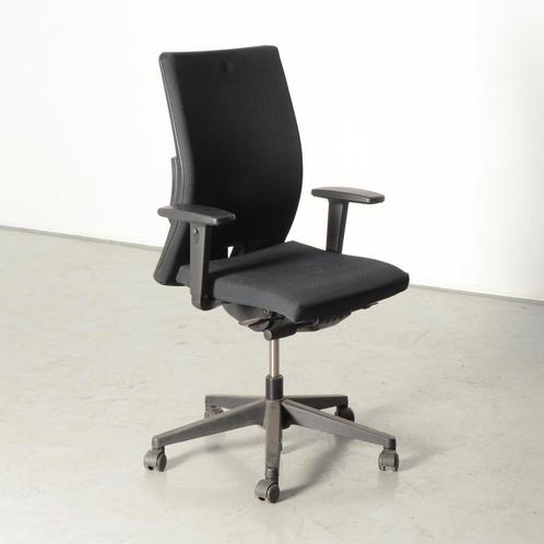 Haworth Comforto D3975P bureaustoel, zwart, 4D armleggers, Huis en Inrichting, Bureaustoelen, Gebruikt, Ophalen of Verzenden