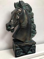 JP-MD - Buste, Tête de cheval - 36 cm - Gips, Terracotta