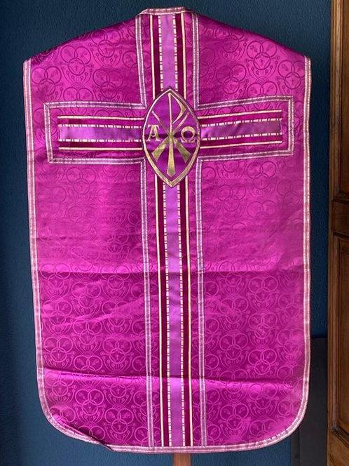 Objets religieux et spirituels - Soie, broderie, accents en, Antiek en Kunst, Kunst | Niet-Westerse kunst