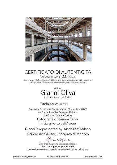 Gianni Oliva - La Pista Mattè Lingotto, Antiek en Kunst, Kunst | Schilderijen | Modern