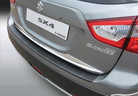 Achterbumper Beschermer | Suzuki SX4 S-Cross 2013- Ribbed, Auto diversen, Auto-accessoires, Nieuw, Verzenden