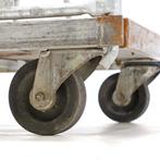 Gebruikte 2-Heks rolcontainer klemhekken + 2 spanbanden, Doe-het-zelf en Bouw, Ophalen of Verzenden, Gebruikt