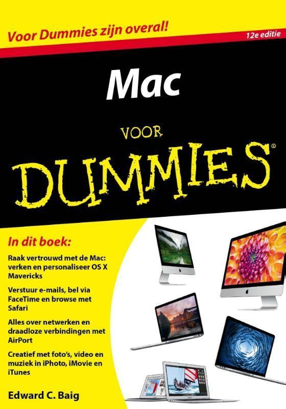 Mac voor Dummies / Voor Dummies 9789045350226 Edward C. Baig, Boeken, Informatica en Computer, Gelezen, Verzenden