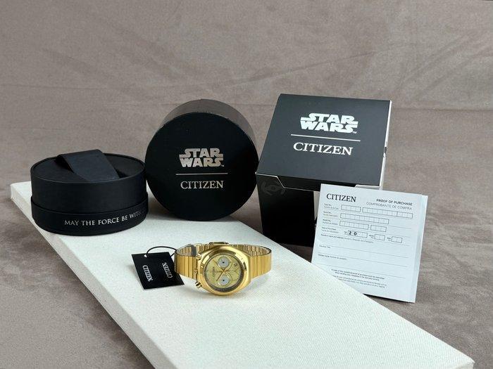 Citizen - Star Wars C-3PO Bullhead Chronograph Date - Zonder, Handtassen en Accessoires, Horloges | Heren