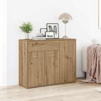 vidaXL Buffet chêne artisanal 88x30x70 cm bois, Huis en Inrichting, Kasten | Dressoirs, Verzenden