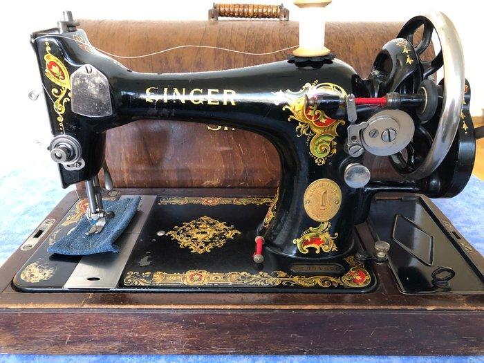 Singer 128K (1925) Machine à coudre - Fer forgé, Antiek en Kunst, Kunst | Designobjecten