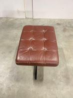 Tabouret - Cuir, Métal - Danish Design, Antiek en Kunst