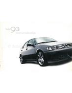2001 SAAB 9-3 INSTRUCTIEBOEKJE NEDERLANDS