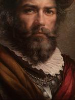 Piotr Topolski (XX-XXI) - Portrait of a bearded man