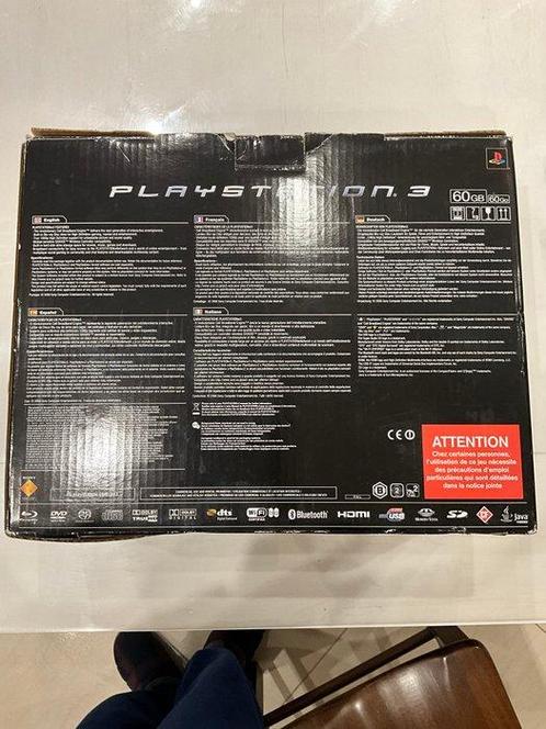 Sony - Playstation 3 (PS3) - PS3 60GB + 2 controllers first, Games en Spelcomputers, Spelcomputers | Overige Accessoires