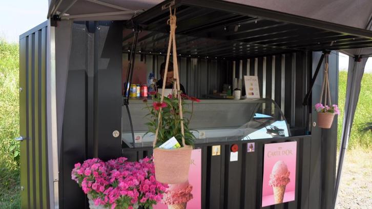 Container bar démontable - Bulle de vente - Belgique, Doe-het-zelf en Bouw, Containers