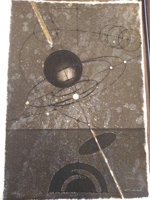 Walter Valentini (1928) - Acquaforte del 1998 - Senza Titolo, Antiek en Kunst, Antiek | Overige Antiek