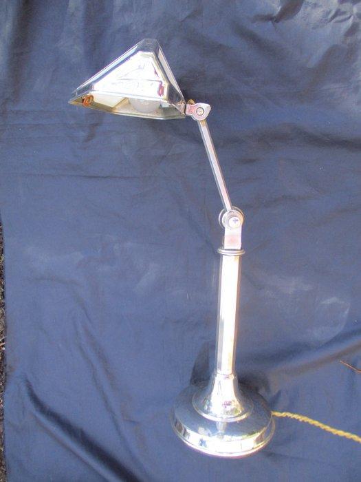 Lamp - Richtbare lamp PIROUETT Art Déco. Groot model Chrome, Antiquités & Art, Art | Objets design