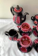 Vallauris - Koffieservies (15) - Geëmailleerde keramiek, Antiek en Kunst